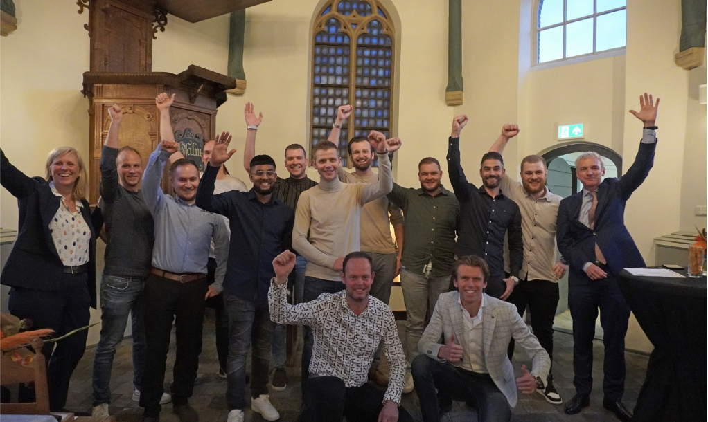 Leermeester Bijeenkomst groepsfoto