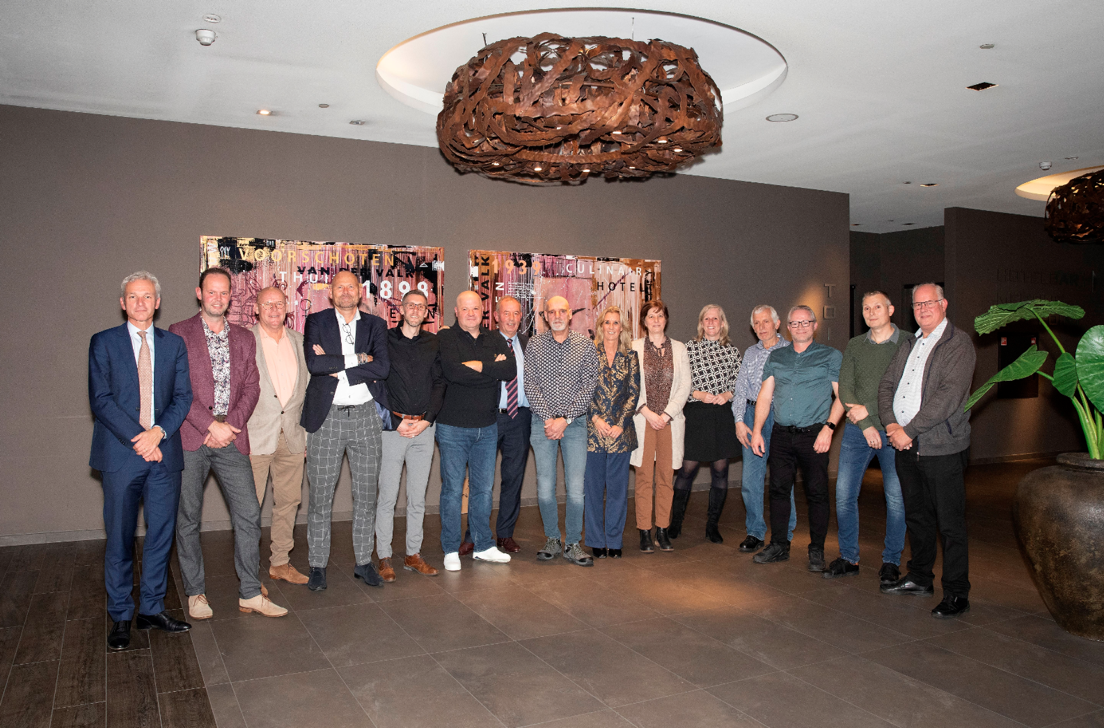 Jubilarissen groepsfoto